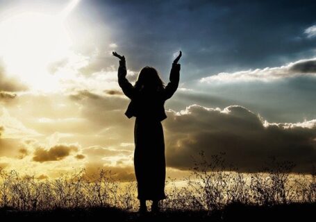 Kobieta mająca nadzieję