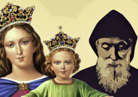 Maryja, Jezus, św. Charbel