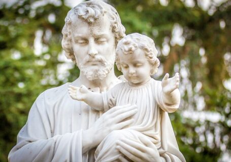 Figura św. Józefa z Jezusem